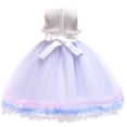 thumbnail image 2 of gljltg Cotton Baby Girl Clothes Summer Little Princess Toddler Kids Party Tutu Dresses, 2 of 6