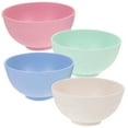 thumbnail image 3 of MasteelfCA 4 Pcs Bols à Riz en Fibre de Bambou Bol Simple pour la Maison Plat Soupe Bol de Rangement pour Riz pour Femmes Hommes, 3 of 7