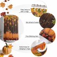thumbnail image 6 of Shower Curtains for Bathroom-72"x72",Thanksgiving Pumpkin on Farm Wood Board Waterproof Bath Curtain Shower Curtain Set, 6 of 7