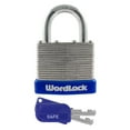 thumbnail image 2 of Wordlock PL-117-A1 Padlock Match Key Laminated Warded Lock, 40mm, Assorted Co..., 2 of 4