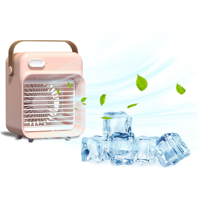 EGNMCR Portable Air Conditioner Humidifier Fan USB Spray Type Portable Desktop Cooler Home Office Air cooler