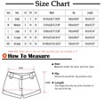 thumbnail image 3 of Denim Shorts Women Sevevn Women's Casual Feeling Work Clothes Elastic Belt Pocket Shorts, 3 of 5