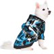 thumbnail image 2 of Fotbe Football Time Sudadera con Estampado para Perros Pequeños – Suéter con Capucha para Mascotas, Tela Suave de Forro Polar con Bolsillo-Small, 2 of 7