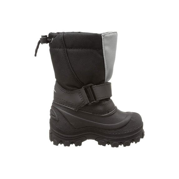 Tundra Boots Kids Quebec Wide (Toddler/Little Kid/Big Kid) Black/Grey