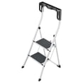 thumbnail image 1 of Hailo K75 ComfortLine Step Ladder, 2-Step Foldable Steel Stool for Home Use, 1 of 11