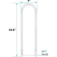 thumbnail image 4 of U Bend LED Tube Light, T8 T12, 17.5W (32W Equivalent), 3 Colors 3500K | 4000K | 5000K, 2100 Lumens, Fluorescent Light Tube Replacement, Direct or Ballast Bypass, UL Certified, G13 Base, 2-Pack, 4 of 7
