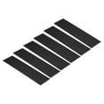 thumbnail image 1 of Uxcell 8"x2" Placas de Nombre en Blanco, Paquete de 6 Placas de Nombre Personalizadas Grabadas, Negro, Blanco, 1 of 6