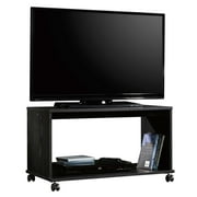 Mainstays TV Cart for Flatscreen TVs up to 32", True Black Oak Finish