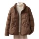 thumbnail image 2 of Parkas de manga larga Chaqueta corta y holgada para mujer Chaqueta de manga larga Abrigo para mujer, 2 of 9