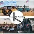 thumbnail image 2 of Yescom Flag Pole Holder Bracket for 1 flag 1 9/16" Hitch Mount with Anti-Wobble Screw Truck Car Trailer SUV RV Jeep Camper, 2 of 10