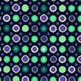 thumbnail image 6 of HAOXIT Navy Blue Tablecloth, Floral and Point Design with Green Round Abstract Pattern Print, Round Table Cover for Dining Room Kitchen Decor, 6 of 8