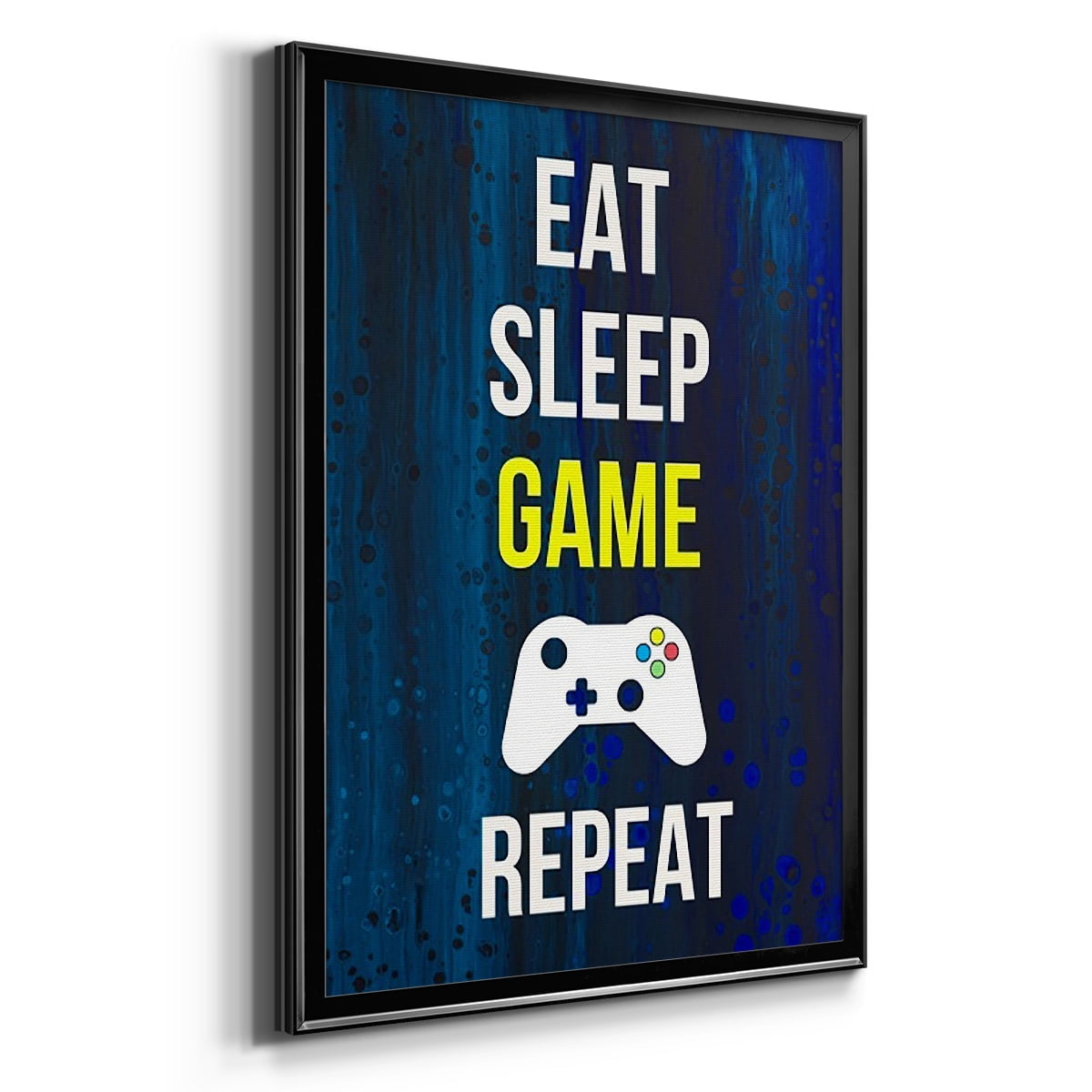 Gamer at Play V Premium Framed Print, in Gold, Black, or Silver - Ready to Hang