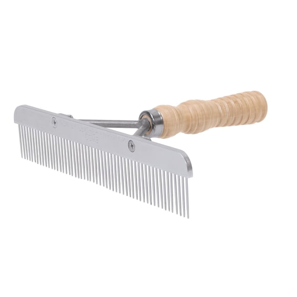 Weaver Leather Livestock Show Comb with Wood Handle & Stainless Steel Replacement Blade