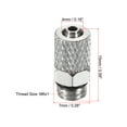 thumbnail image 2 of Uxcell M6x1 Compression Fitting Connector Male Thread Push to Quick Connect Air Tube Hose Straight Adapter 3 Pack, 2 of 4