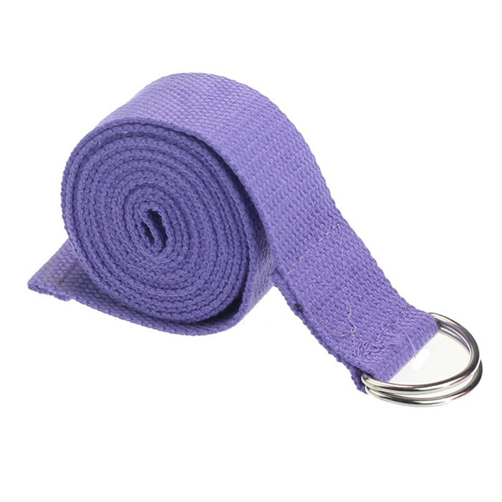 183CM Sport Yoga Stretch Strap D-Ring Belt Gym Waist Leg Fitness Keep Fit Belts 