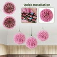 thumbnail image 6 of Spaco 2-Piece Artificial Plant Topiary Balls, Faux Boxwood Decorative Balls, Artificial Plant Balls for Outdoor as Garden, Yard, Balcony, Pink, 6 of 6