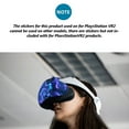 thumbnail image 4 of Joernso VR Glasses Sticker Unique Clear Pattern Anti-scratch Protective Easy To Install VR Headset Classes Sticker for PS VR2, 4 of 8