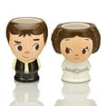 thumbnail image 2 of Set de tazas de cerámica de Star Wars Han Solo y la princesa Leia, 473 ml, 2 of 8
