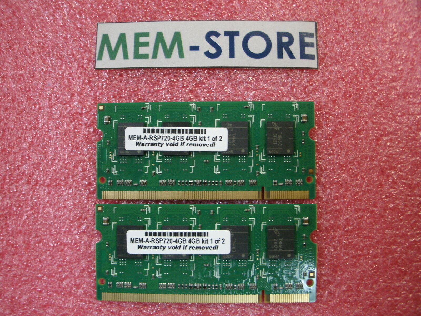 Memoria 1GB Per Cisco 7304 NPE-G100 – 2 Moduli Da 512MB, Nuova, MB