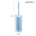 thumbnail image 4 of Escobilla para inodoro mDesign Hyde Collection, color azul claro, 4 of 9