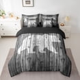 thumbnail image 2 of Homewish Animal Bear 7-Piece Twin Bedding Set - Lodge Cabin Retro, 2 of 8