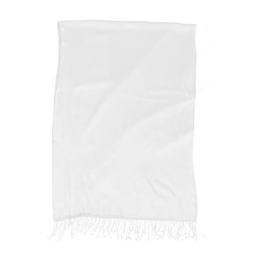 Weijiyouyu 1pc Pure Cotton Scarf DIY Graffiti Scarf DIY Crafts Accessory Handmade Scarf