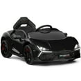 thumbnail image 2 of Best Choice Products Kids 12V Ride-On Car Officially Licensed Lamborghini Revuelto w/ Remote, LED Lights - Black, 2 of 10