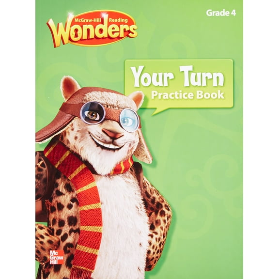 Pre-Owned Reading Wonders, Grade 4, Your Turn Practice Book (Paperback) 0021190577 9780021190577