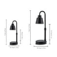 thumbnail image 3 of Qiweii Adjustable Height Dimmable Candle Warmer Lamp for Large Jar Candles No-Flame Scented Candle Wax Warmer, 3 of 9