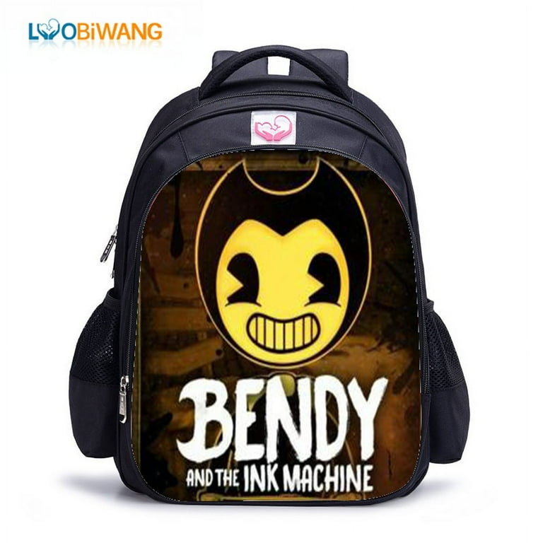 Bendy Backpack Cartoon Backpacks School Backpack Laptop Bag Shoulders Lightweight for Kids Girls Walmart
