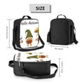 thumbnail image 2 of Lsque Hello Autumn Lunch Bag Lunch Box for Women Men Reusable Insulated Lunch Tote Bag,Leakproof Thermal Cooler Sack Food Handbags Case High Capacity, 2 of 9