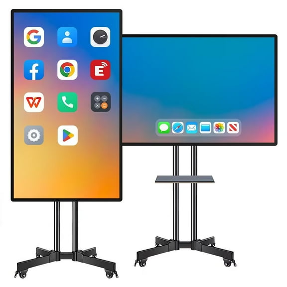 JYXCN 4K Smart Board 49 Inch Touch Screen All-in-One Interactive Whiteboard with Dual System & Cloud Sharing for Classroom, Office Presentations Smart TVs