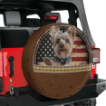 thumbnail image 2 of Lotusprinthandmade Yorkshire Terrier Spare Tire Cover With Backup Camera Hole 6 Sizes (28 in.), 2 of 7