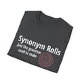 thumbnail image 4 of Synonym Cinnamon Roll Lover Grammar Novelty Graphic Tees, 4 of 5