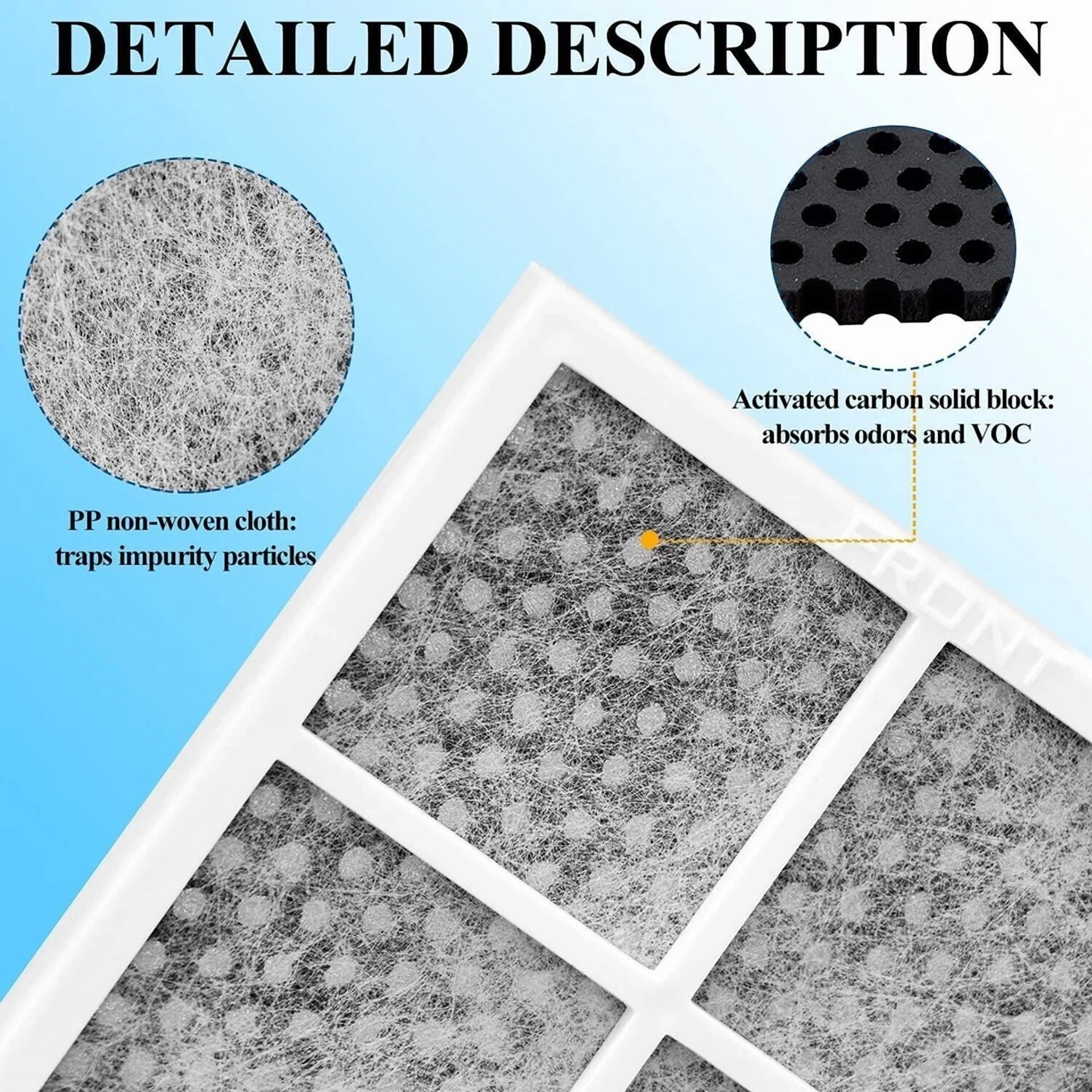 For Adq73214404 Lt120F Lg Refrigerator Air Filter 3Pack