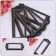 thumbnail image 4 of 24Pcs Medicine Chest Label Pull Frames File Label Frames Drawer Label Frames, 4 of 4