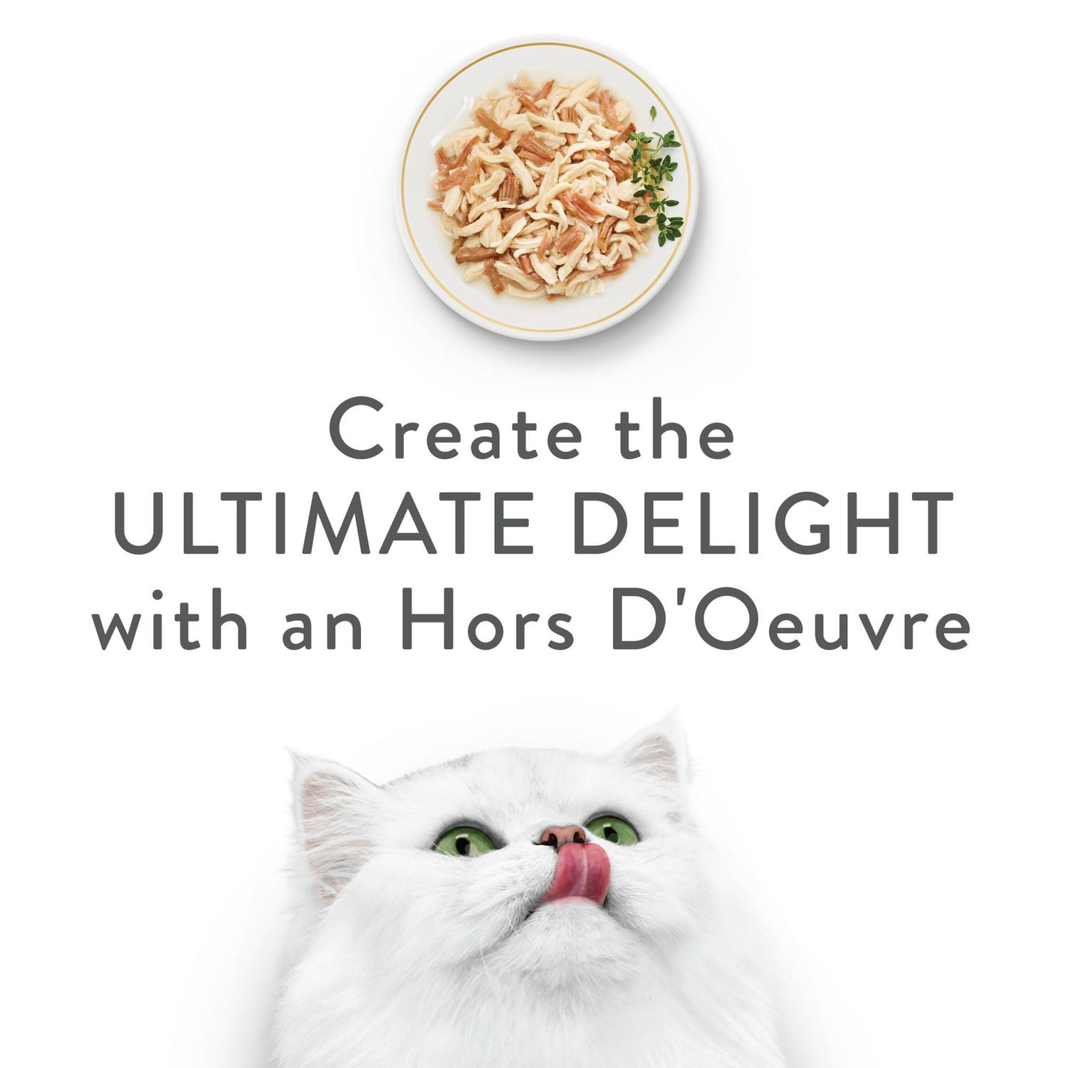 Fancy Feast Hors d'Oeuvre Amuse-Gueule au Blanc de Poulet et au Boeuf en Lanieres Nourriture pour Chats 57 g
