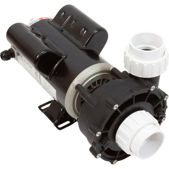 LX Pump 48WUA1001C-II 1HP 2-Speed 48-Frame Spa Pump, 115V