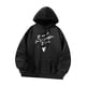 thumbnail image 1 of Sudadera con capucha con cordón, sudadera con capucha estampada a la moda para el hogar, playa, otoño S Yuyangstore Sudadera con capucha, 1 of 8