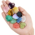 thumbnail image 5 of Pekkaxy 1 Inch Hearts Crystals and Healing Stones Reiki Gems Healing Crystals Amethyst Crystal Hearts Set Rose Quartz Heart Shaped Crystals Bulk Polished Gemstones Spiritual Gifts for Women 12 PCS, 5 of 7