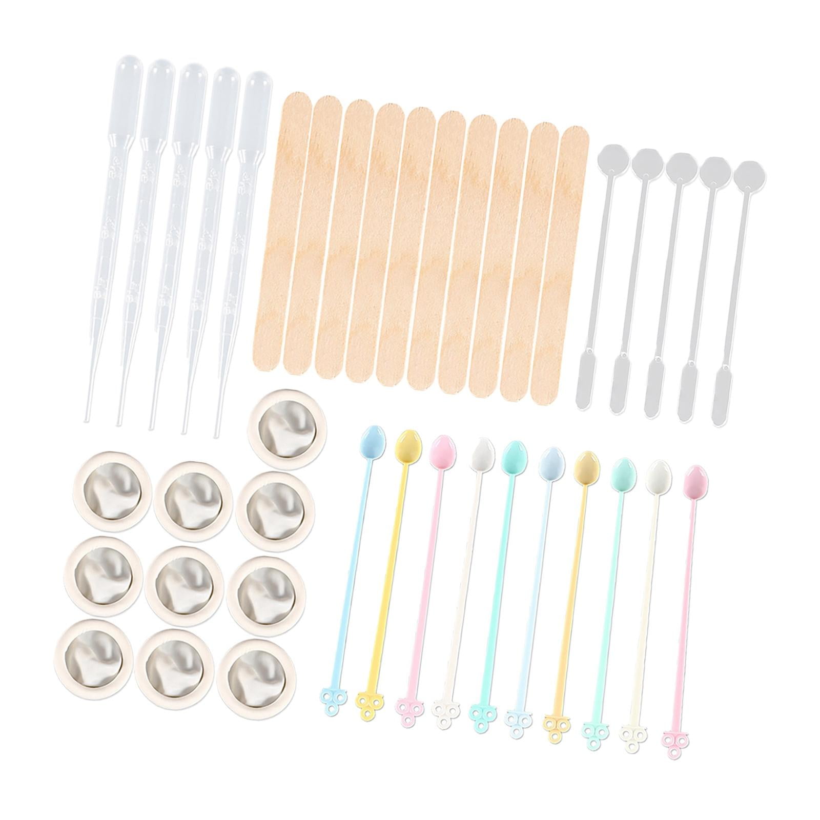 Reusable Resin Tools Supplies with Stir Stick ,Mixing Cup , ,Silicone 40Pcs