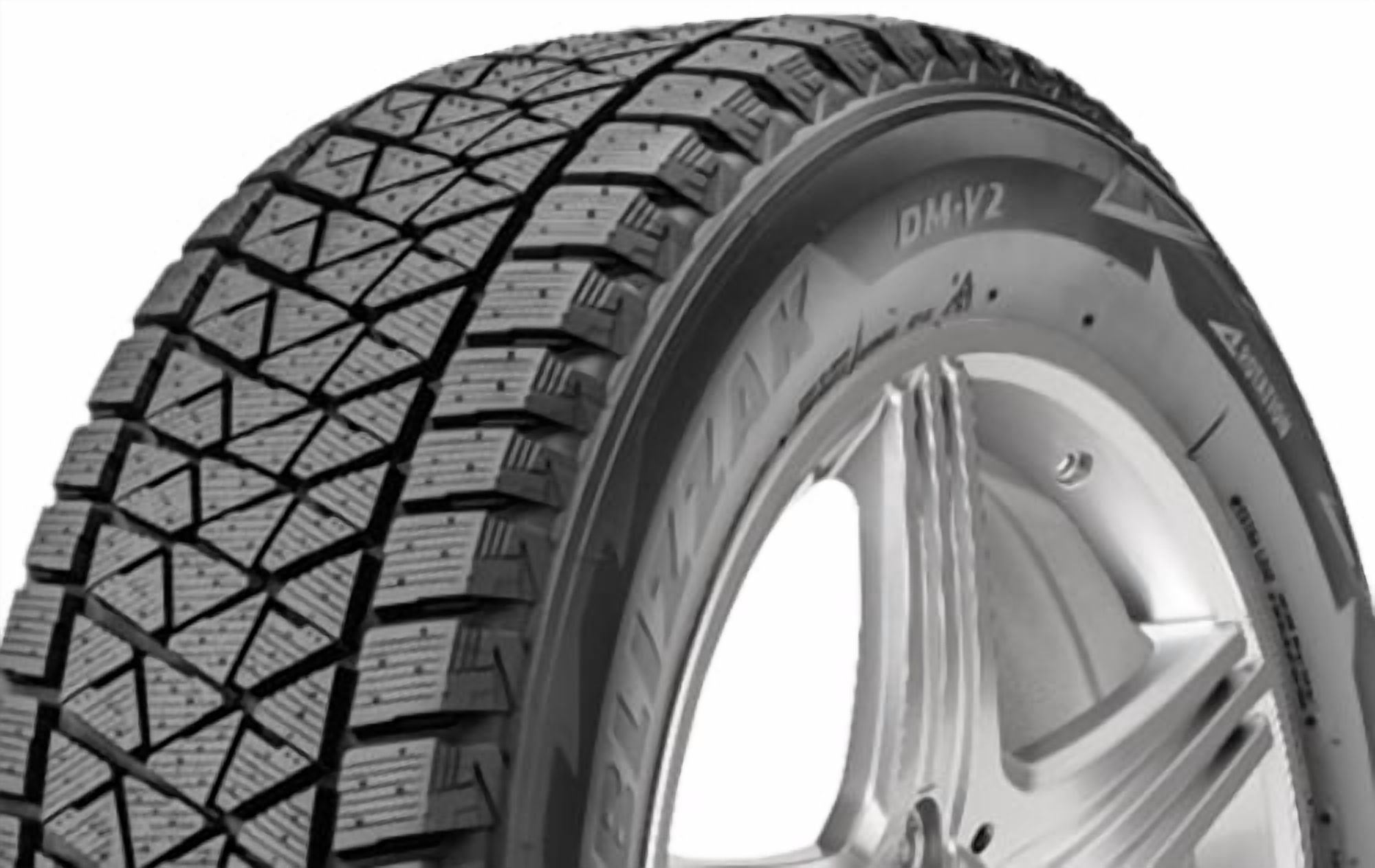 Bridgestone Blizzak DM-V2 Winter Tire, 255/50R20, Fits 2011-19 Bridgestone Blizzak DM-V2 Winter Tire, 255/50R20, Fits 2011-19