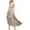 Gray, variant on Timegard Summer Dresses for Women Spaghetti Strap Smocked Waist Ruffle Beach Flowy Loose Sundress