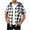 Y2_White, variant on Xuniizn Mens Button Down Shirts Short Sleeve Plaid Flannel Casual Hoodie Shirt with Pocket Plus Size Soft Cozy Holiday Shirts, S-3XL