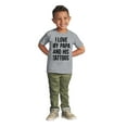 thumbnail image 3 of I Love My Papa And His Tattoos Toddler Boy Girl T Shirt Infant Toddler Brisco Brands 12M, 3 of 6