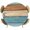Blue, variant on Elastic Fitted Round Tablecloth, Farmhouse Light Blue Brown Waterproof Stretch Table Cover for 45"-54" Tables, Vintage Wooden Striped Washable Outdoor Tablecloths for Patio, Picnic, Camping
