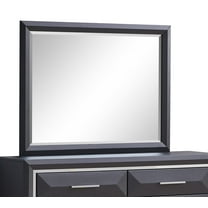 Vanity Mirror, Liverpool G01600-M Mirror , Black, Dresser Mirror, Full Length Vanity Mirror,
