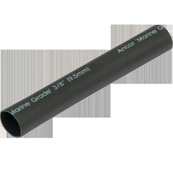 0.375 x 48 in. Heat Shrink Tubing, Black