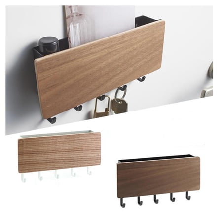 Key Hooks Wall Mount Door Hanger Key Rack Organizer With Letter Holder Mail Box Walmart Canada