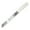 White, variant on The Kosher Cook, 8" Non Serrated German Stainless Steel Bread Knife - Green